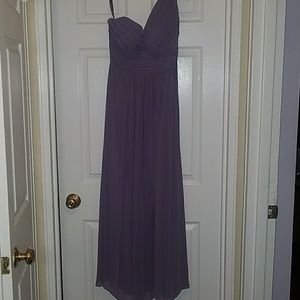 Beautiful lilac 1 shoulder gown